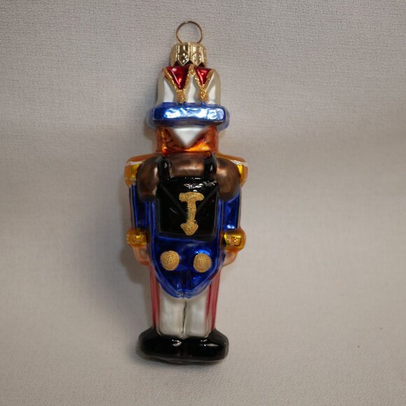 Christopher Radko "Itty Bitty Cracker" Nutcracker Soldier Glass Ornament ~5" - Picture 2 of 7